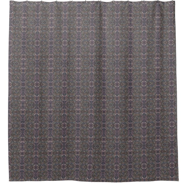 Patterned Shower Curtain (Front)