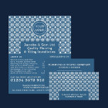 Patterned Tiles, Floorer, Tile Installer Advert Flyer<br><div class="desc">Patterned Tiles,  Floorer,  Tile Installer Advertising Flyers By The Business Card Store.</div>