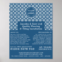 Patterned Tiles, Floorer, Tile Installer Advert
