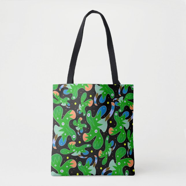 Patterned Tote Bag (Front)