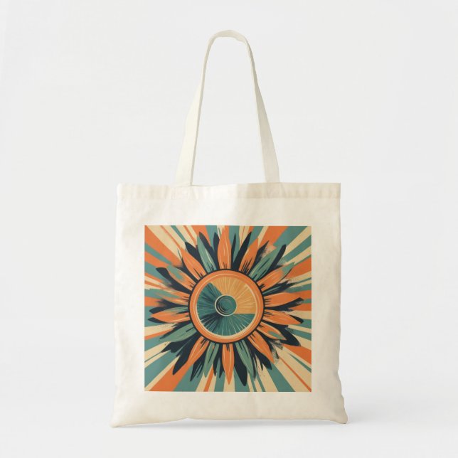 Patterned Tote Bag (Front)