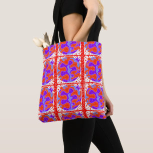 Patterned Tote Bag