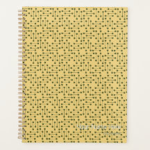 Patterned Undated Calendar and Planner