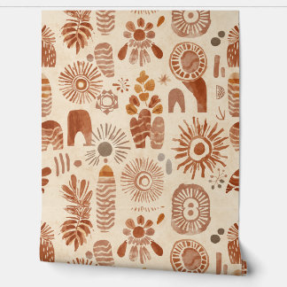 Patterned Wallpaper For Accent Wall