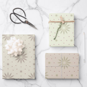 Patterned Wrapping Paper Sheet