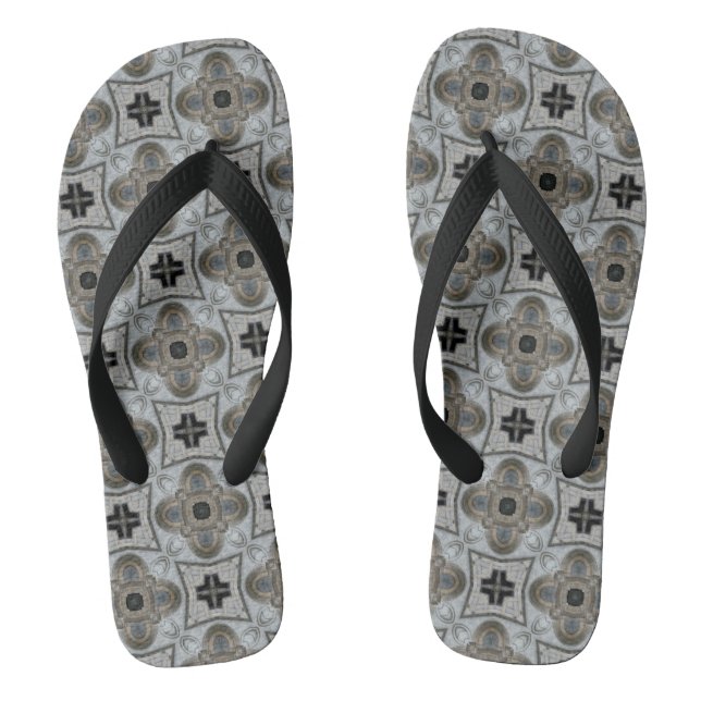 Patterns - 1122 flip flops (Footbed)