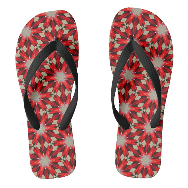 Patterns - 1657 flip flops (Footbed)