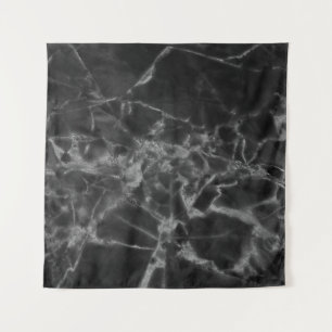 Patterns black marble surface that looks naturalab tapestry