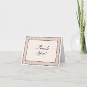 Patterns & Borders 1 Thank You Note Card
