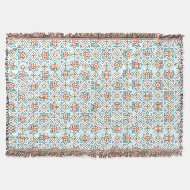 Patterns & Clipart Collection | Seamless Decorativ Throw Blanket (Front)