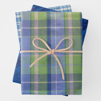 Patterns for men wrapping paper sheet