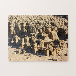 Patterns In Sand After Rain Jigsaw Puzzle