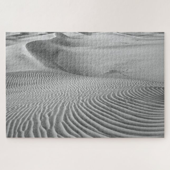 Patterns In The Sand Dunes Jigsaw Puzzle (Horizontal)