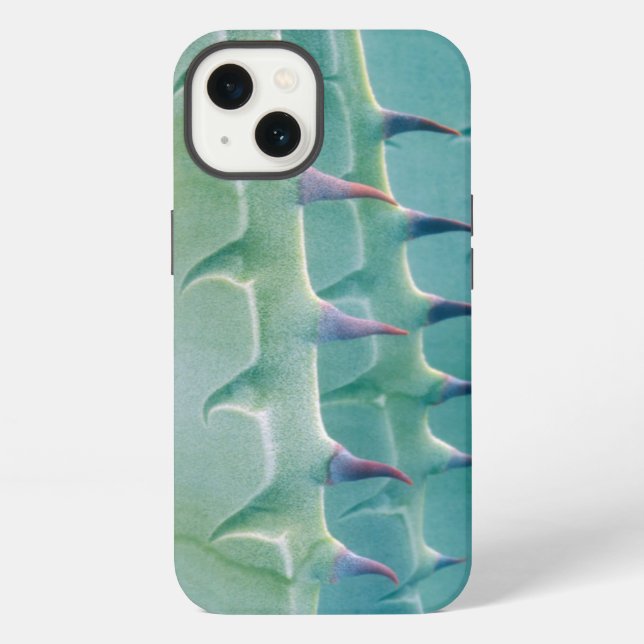 Patterns of an Agave plant iPhone Case (Back)