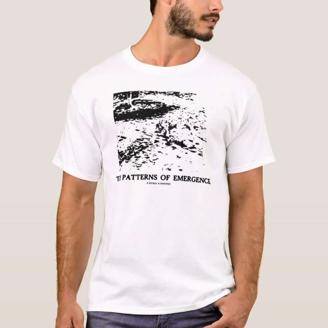 Patterns Of Emergence (Dalmatian Optical Illusion) T-Shirt (Front)