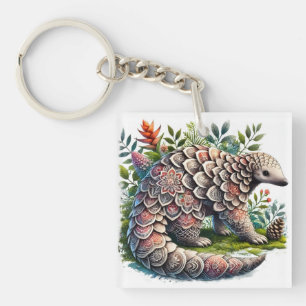 Patterns of Nature - Jungle Pangolin Key Ring