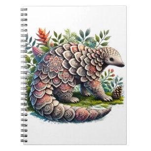 Patterns of Nature - Jungle Pangolin Notebook