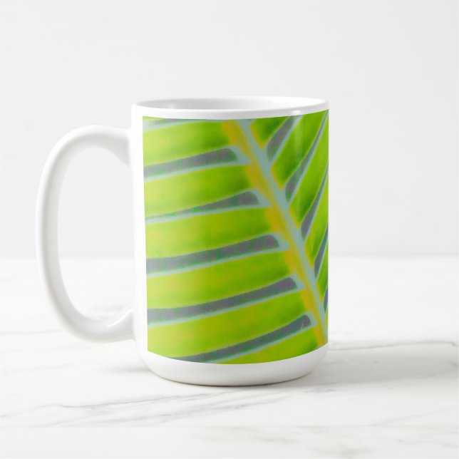 Patterns of Palms Coffee Mug (Left)