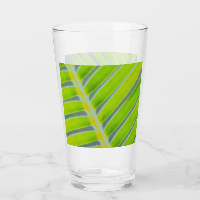 Patterns of Palms Glass (Front)
