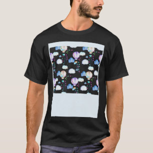 Patterns Transportation Hot Air Ballons Pullover H