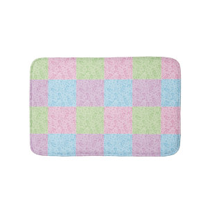 patterns with snakes bath mat