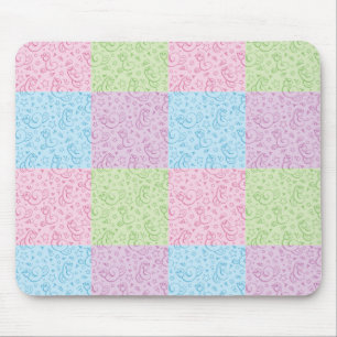 patterns with snakes mouse mat
