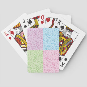 patterns with snakes playing cards