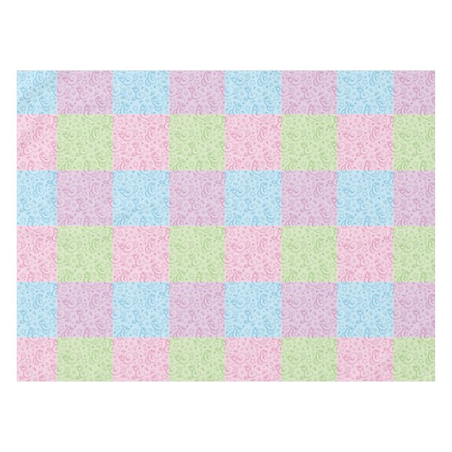 patterns with snakes tablecloth (Front (Horizontal))