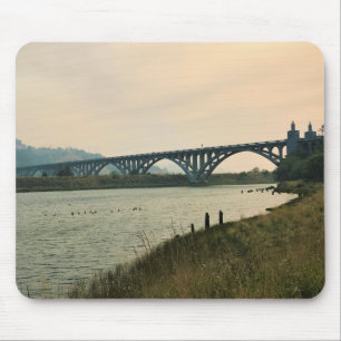 Patterson Bridge, Gold Beach, Oregon Mouse Mat