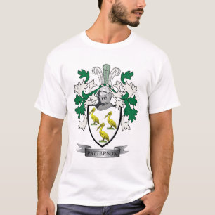 Patterson Family Crest Coat of Arms T-Shirt