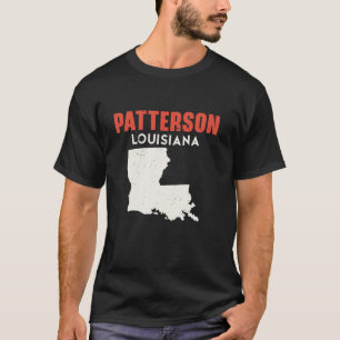 Patterson Louisiana USA State America Travel Louis T-Shirt