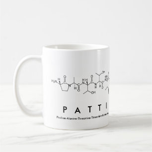 Patti peptide name mug
