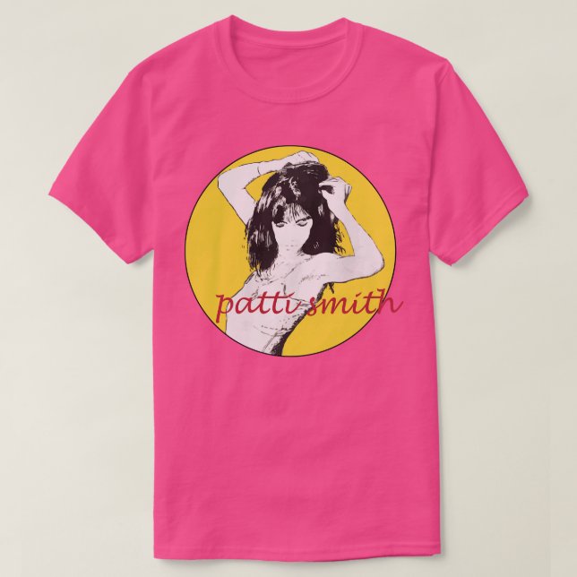 Patti Smith Retro Punk Rock FanArt Tribute 1 T-Shirt (Design Front)