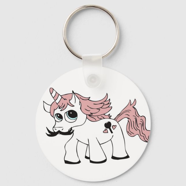 PattiCorn Keychain (Front)