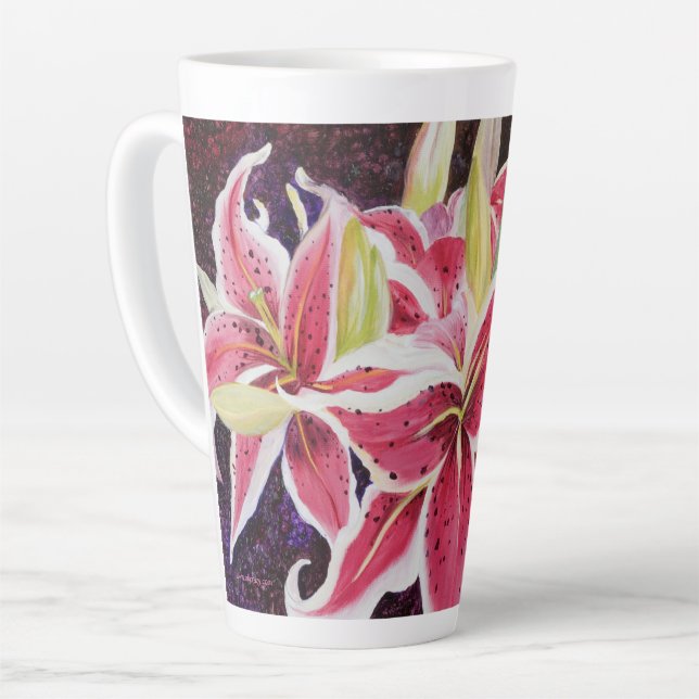 Pattie's Star Alaskan Stargazer latte mug (Left Angle)