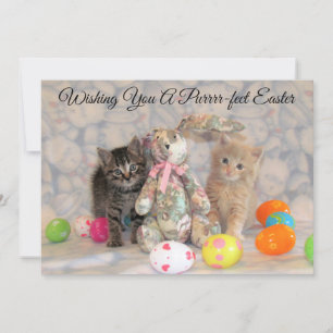 Patton and Buffington's Easter Bunny - Flat Card