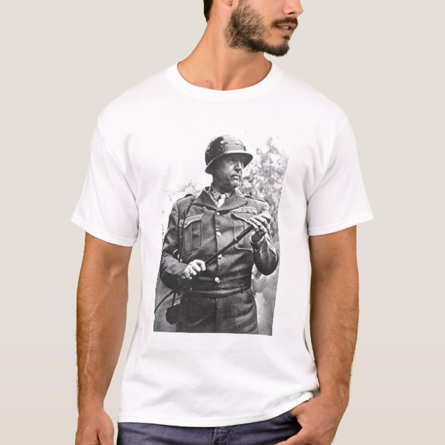 Patton and quote T-Shirt (Front)