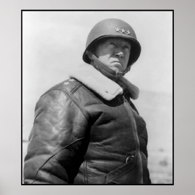 Patton -- Border Poster (Front)