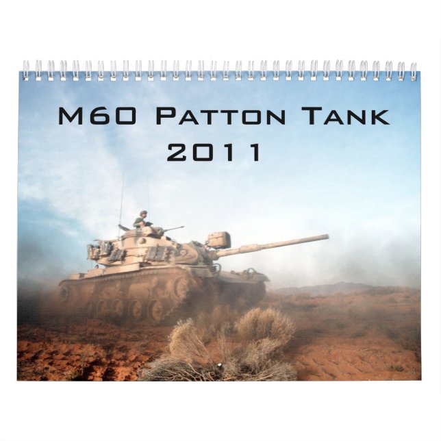 Patton Tank Calendar (Cover)