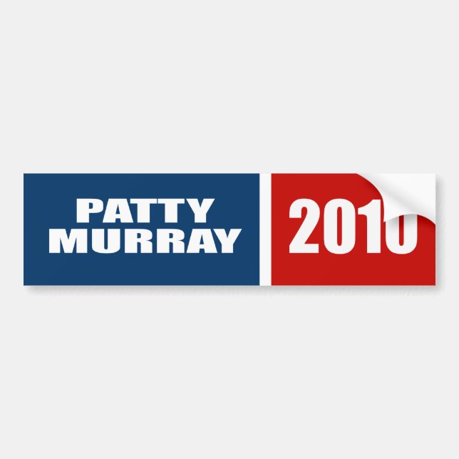 PATTY MURRAY FOR SENATE BUMPER STICKER (Front)