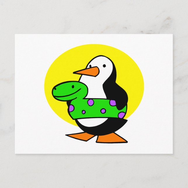 Patty Penguin Postcard (Front)