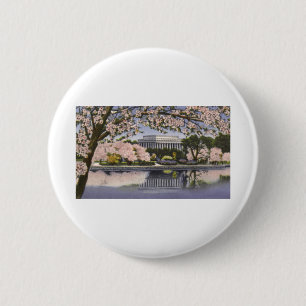 PAU44 Lincoln Memorial.tif 6 Cm Round Badge