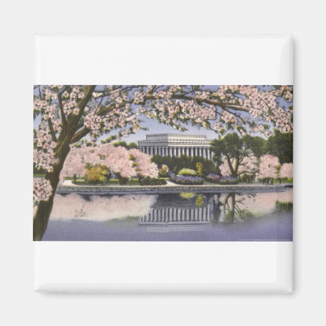 PAU44 Lincoln Memorial.tif Magnet (Front)