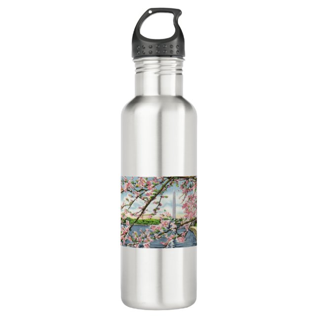 PAU45 Washington Monument 2.tif 710 Ml Water Bottle (Front)