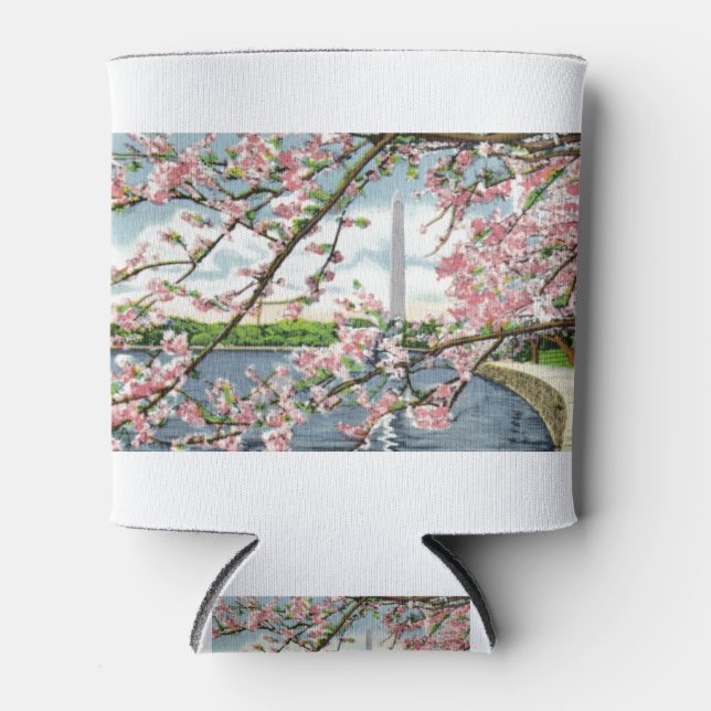 PAU45 Washington Monument 2.tif Can Cooler (Front)