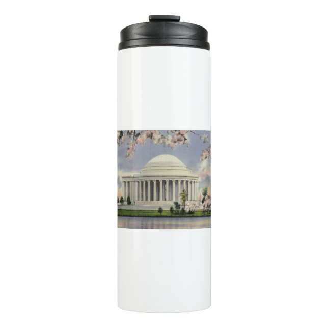 PAU47 Jefferson Memorial 1.tif Thermal Tumbler (Front)