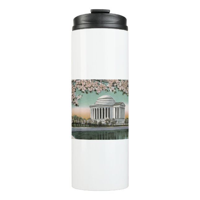PAU48 Jefferson Memorial 2.tif Thermal Tumbler (Front)