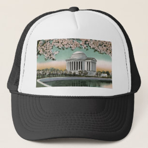 PAU48 Jefferson Memorial 2.tif Trucker Hat