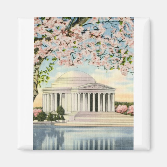 PAU49 Jefferson Memorial 3.tif Magnet (Front)