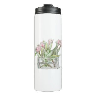 PAU58 Flower 1.tif Thermal Tumbler